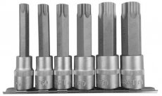 Sada prodloužených hlavic TORX T55-T100 1/2" - 6ks - 2