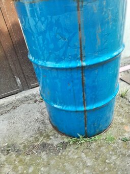 Plechový sud 200 litrů - 2