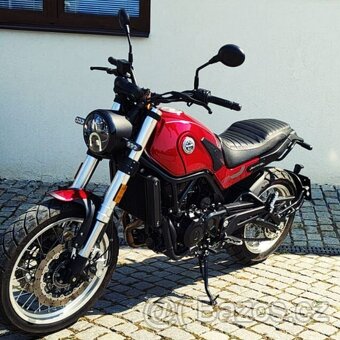 BENELLI - LEONCINO 500 TRAIL ČERVENÁ - EURO 5 - PŘEDVÁDĚCÍ - 2
