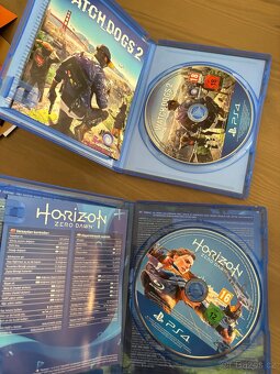 PS4 Hry Horizon Zero Dawn, Watch Dogs 2 - 2