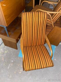 Nová retro sada (křesla, gauč, židle, včetně stolků) - 2