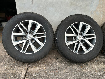 Toyota Hilux kompletni kola zimní pneu 265/60R18 - 2