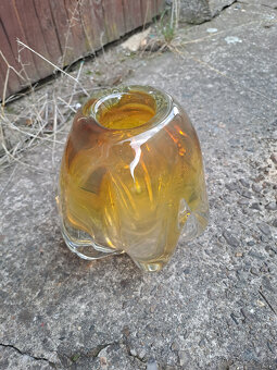 Váza hutni sklo - 2