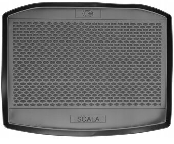 Škoda Scala - Gumové koberce a vana do kufru - 2