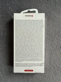 Bezdrátová sluchátka Swissten Alupods Pro černá - 2