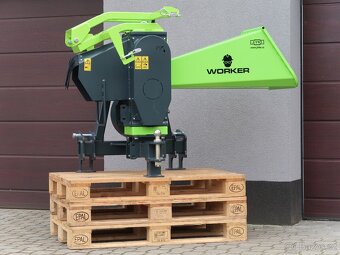 Štěpkovač špalíkovač za traktor do120mm BIG BAG - 2
