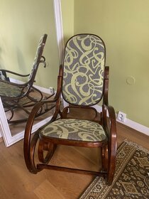 Starozitne houpací křeslo - 2