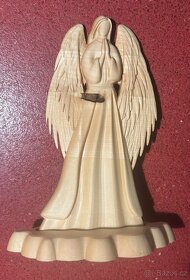 Dřevěný Anděl ze dřeva - 2