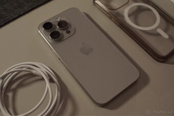 iPhone 15 Pro 128Gb Natural Titanium, TOP STAV - 2