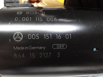 Mercedes Benz startér, arternátor - 2
