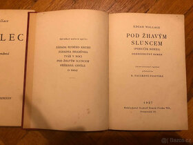 Román dob. Edgar Wallace - Pod žhavým sluncem 1927 - 2