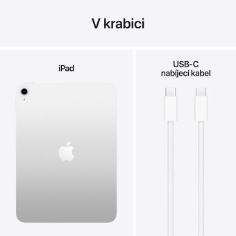 Apple iPad 11" Wi-Fi 128GB Silvrer - jako nový - 2025 - 2