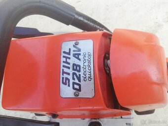 Motorová píla Stihl 028 AV electronic qvickstop - 2
