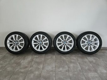 Originální alu kola BMW 5er , zimní Pirelli 245/45 R18 - 2