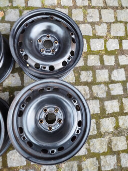 Plechové disky 5x100 R15 Škoda Roomster,Fabia 2 - 2