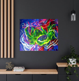 obraz akryl na plátně- 40cmx30cm - 2