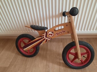 Dřevěné odrážedlo Cherry Pop B-twin - 2