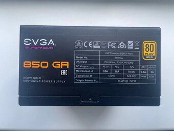 Zdroj EVGA SuperNova 850 GA - 2