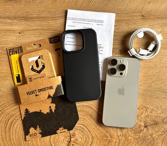 Apple iPhone 16 PRO 128 gb, silver, ZÁRUKA, 100% baterka - 2