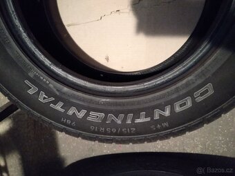 Pneumatiky 4ks Continental Cross Contact XL M+S 215/65 R16 9 - 2