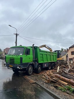 Řidič sklápěč Tatra, Volvo 8x4 - 2
