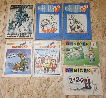 Staré dětské časopisy/komiksy - 2
