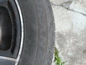 Prodám letní pneu 215 55 R16 97W s disky - 2