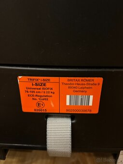 Dětská autosedačka Britax Römer Trifix 2 i-Size Cosmos Black - 2