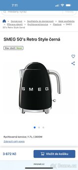 Rychlovarná konvice Smeg - 2