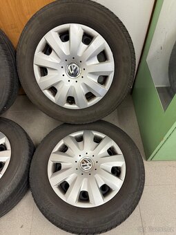 Sada plechových kol 5x112 195/65 r15 letní - 2