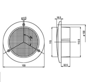 Autodíly - led mlhové světlo červené 12V 4W 500 mm - 2