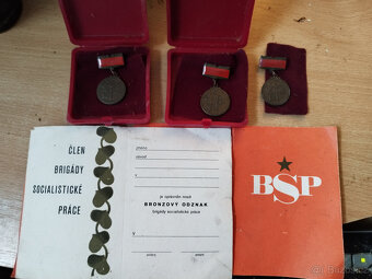 Odznak BSP,průkaz ROH,SSM - 2