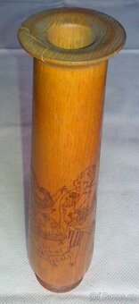 váza dřevěná, soustružená - 2