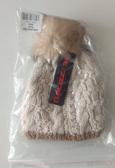 NOVÁ teplá zimní dámská čepice Blizzard Troll beige - 2