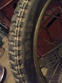 Jawa Pérák - přední kolo - 2