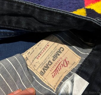 CAMP DAVID W 34 L 34 PÁNSKÉ JEANS-RIFLE TMAVÝ DENIM 💪🏽🤩 - 2