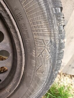 Plechové disky / zimní pneu 195x65x15 - 2