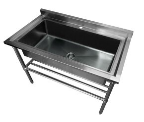 Nerezový dřez 80 cm - 2