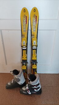 Dětské lyže Völkl + přeskáče Tecnika - 2