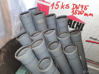 Kanalizační potrubí HT DN 75 - LEVNĚ - 2