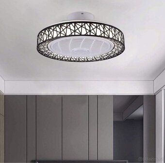 LED Lustr 46w s Ventilatorem 50cm - 2