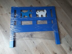 Dětská modrá postel Kritter Ikea - 2