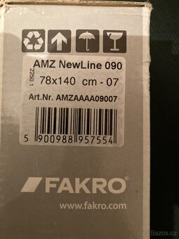 Předokení žaluzie Fakro - 2