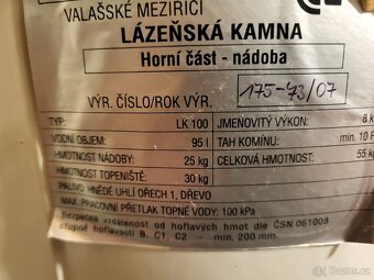 Prodám lázeňská kamna - 2