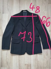 Oblek pánský na postavu 168cm - 2