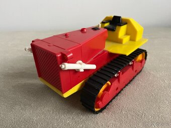 Retro hračky / Pásový buldozer FIAT BD 20 - ITAS (r.1981) - 2