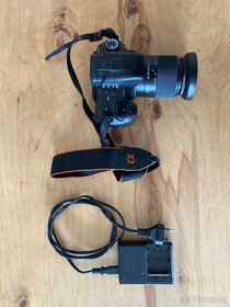 digitální fotoaparát SONY alpha DSLR - A350 nefunkční displ - 2