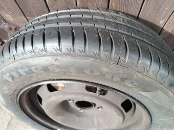 Sada letní pneu 185/65 R15 + plechové disky (Peugeot 207 SW) - 2