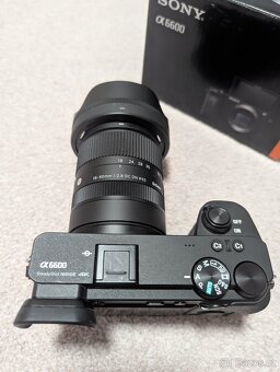 Sony A6600 + sigma 18-50 F2.8 - 2