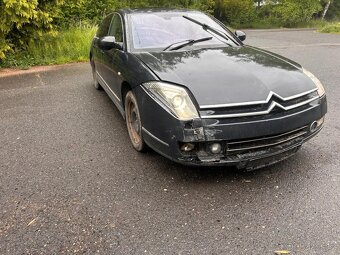 Citroen C6 2.7HDI , Pojízdné , bez STK ,kožené sedacky , - 2